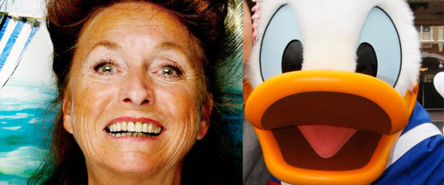 Donald topper v�r hukommelse