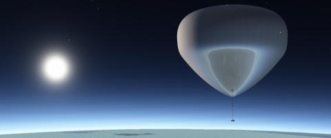 Ballongen som tar deg 36 000 meter til v�rs