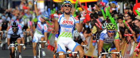 Kittel spurtet inn til sin f�rste seier i Vueltaen