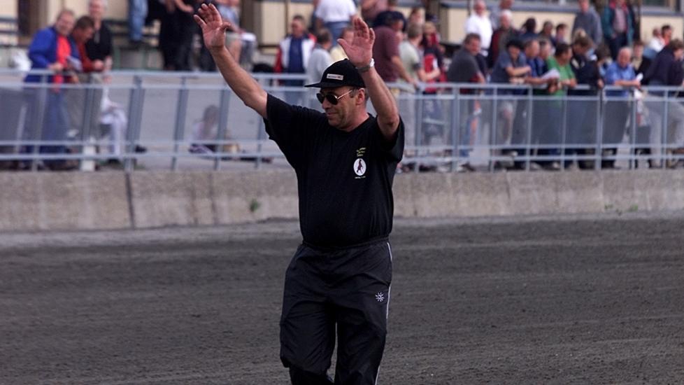 TROR P� SEIER. Tormod Gretland er sv�rt spent foran l�pet p� Jarlsberg. Han ville brukt Up To Date banker, om han hadde v�rt spiller. Foto: HESTEGUIDEN.COM.