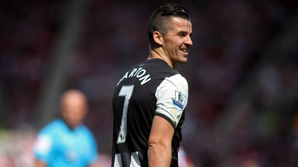 M�TER GAMLEKLUBBEN: Joey Barton f�r ikke spille for QPR mot Wigan i dag, og m� vente til neste serierunde. Da m�ter han gamleklubben Newcastle. Foto: AFP PHOTO/IAIN BUIST