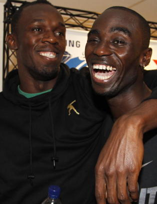Bolt og Jays p� VM- startstreken i ettermiddag