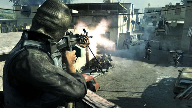SPILTE OGS� DETTE SPILLET: - Jeg ser mer enn noe annet p� Modern Warfare 2 som en del av min simulasjonstrening. Jeg har likevel l�rt meg � elske det og spesielt multiplayerdelen. Man kan gj�re en mer eller mindre fullstendig simulering av faktiske operasjoner, skrev Anders Behring Breivik om spillet, som simulerer realistisk krigf�ring. Foto: AFP