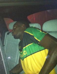 Her stikker Bolt avg�rde fra verdenspressen