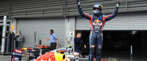 Vettel koblet jerngrep om VM-tittelen
