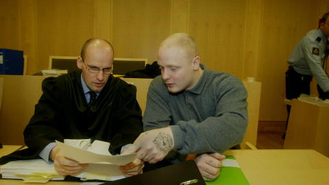 Holmlia-saken: I 2001 forsvarte han Ole Nicolai Kvisler, en av nynazistene som drepte Benjamin Hermansen. Foto: Bjørn Langsem/DAGBLADET. Holmlia-saken: I 2001 forsvarte han Ole Nicolai Kvisler, en av nynazistene som drepte Benjamin Hermansen. Foto: Bjørn Langsem/DAGBLADET.