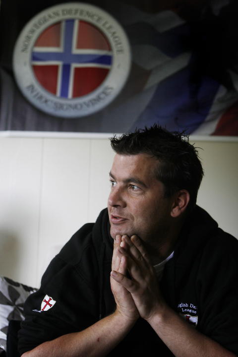 MENER ISLAM TAR OVER: Ronny Alte i Norwegian Defence League. Foto: ERLING HÆGELAND/Dagbladet MENER ISLAM TAR OVER: Ronny Alte i Norwegian Defence League. Foto: ERLING HÆGELAND/Dagbladet