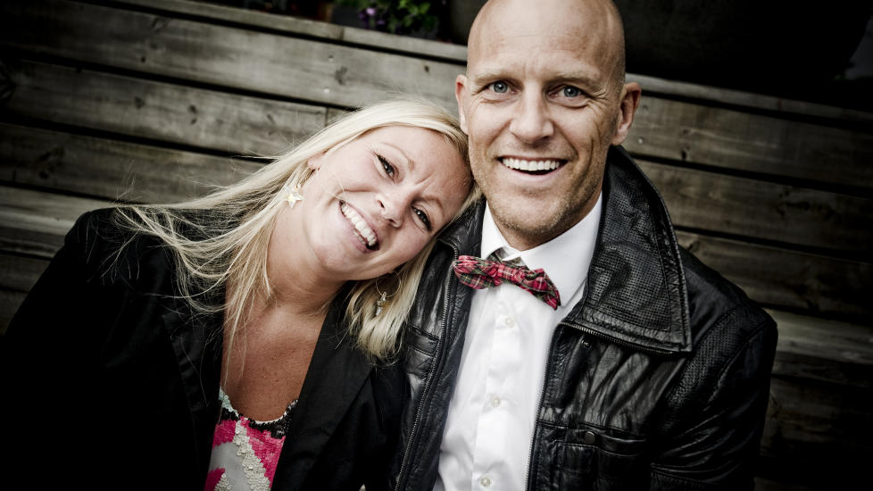 KLARE FOR TUR: Hilde og Martin Winther er begge klare for �71 grader nord�. Dermed er de Norges f�rste �71 grader nord�-ektepar. Foto: Thomas Rasmus Skaug  / Dagbladet