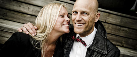 Hilde og Martin er tidenes første norske «71 grader nord»-ektepar
