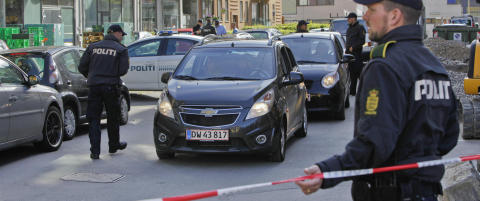 Flere skudd avfyrt under muslimsk markering i K�benhavn