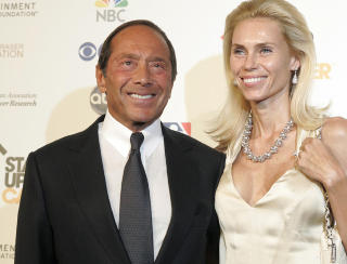SKILTE LAG:  Sangeren Paul Anka og tv-personligheten Anna Anka ble skilt i 2010. Foto: Fred Prouser/Reuters/Scanpix