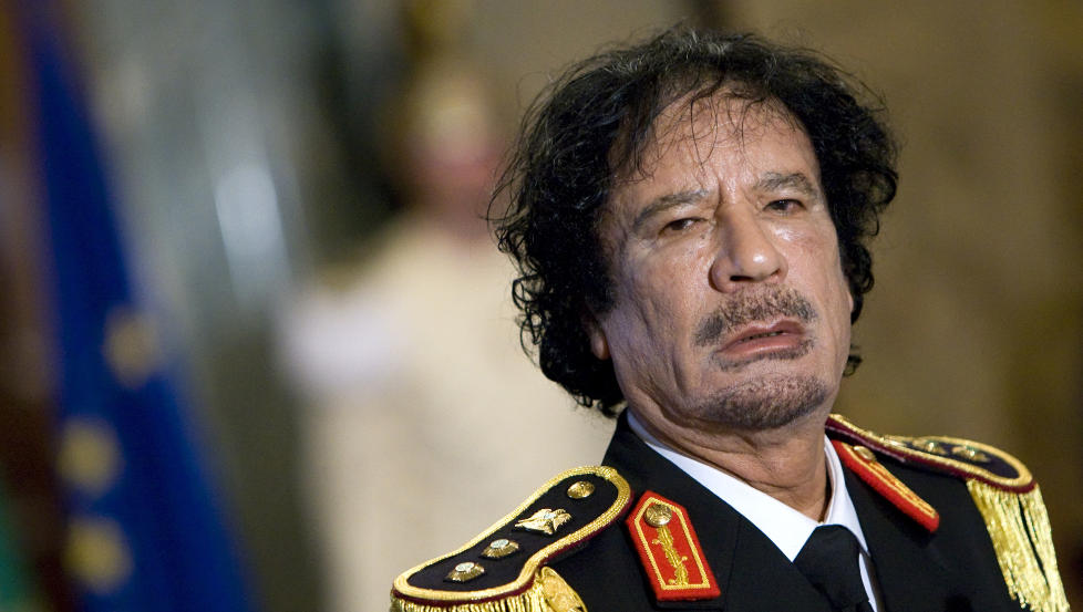 STO BAK: ITV dokumenterte Muammar Kadhafi-b�nd til IRA. Men bommet med bildevalget. Foto: REUTERS/Max Rossi/Scanpix