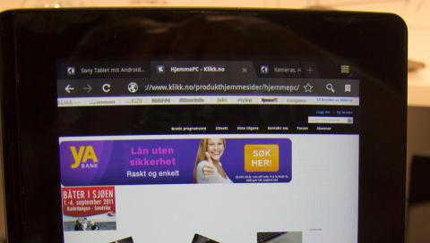 ERGONOMI: Sony hevder den asymmetriske formen er laget for � gj�re den god � holde - i timer av gangen.