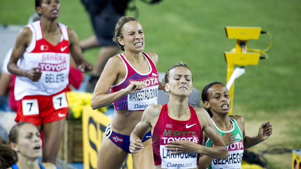 VELLYKKET:  Ingvill M�kestad Bovim overrasket mange da hun tok seg til finale p� 1500-meter, i dagens finale overbeviste hun igjen. Foto: Bj�rn Langsem  / Dagbladet.