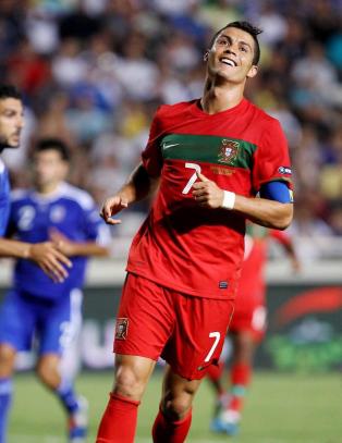 Ronaldo herjet med Kypros