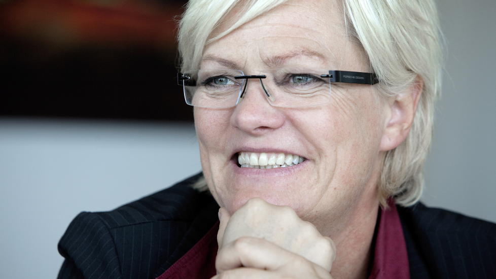 HAR EN PLAN B: - Vi har en stor jobb � gj�re, sier Kristin Halvorsen. Foto: Henning Lilleg�rd / Dagbladet