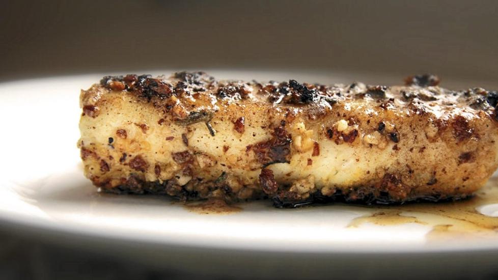 HELT NY TORSK: Dette er en ny m�te � lage torsk p�. Helt fantastisk. Foto: Erik Hannemann