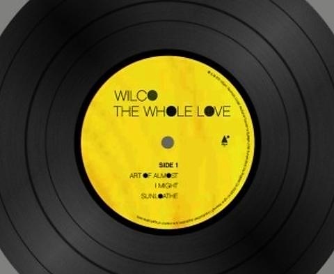 HELGESTREAMING: Slik s� det ut p� skjermen da Wilcos nye plate var tilgjengelig i et d�gn i helga.