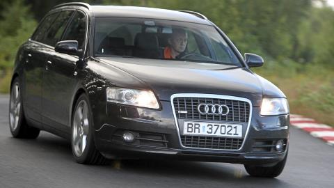 AUDI A6: En ekte tysk Panzerwagen n�r en snakker om solid materialkvalitet. Foto: Egil Nordlien, HM Foto