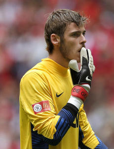 De Gea tatt på fersken i smultring-tyveri