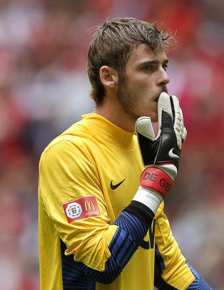 De Gea tatt på fersken i smultring-tyveri