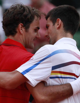 Djokovic og Federer m�tes i semien - igjen