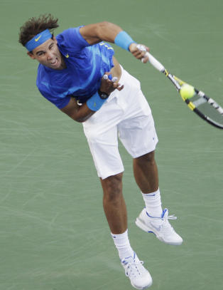 Nadal lekte seg med Roddick i US Open