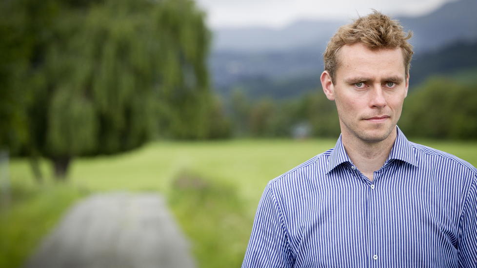 ENIGE: Senterpartiets egne velgere er enige i Sp-nestleder Ola Borten Moes harde utspill mot milj�bevegelsen. Foto: Ole Morten Melg�rd