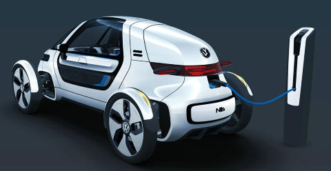 ENSETER: Volkswagen NILS vil neppe bevare navnet sitt n�r den settes i produksjon. Foto: Volkswagen