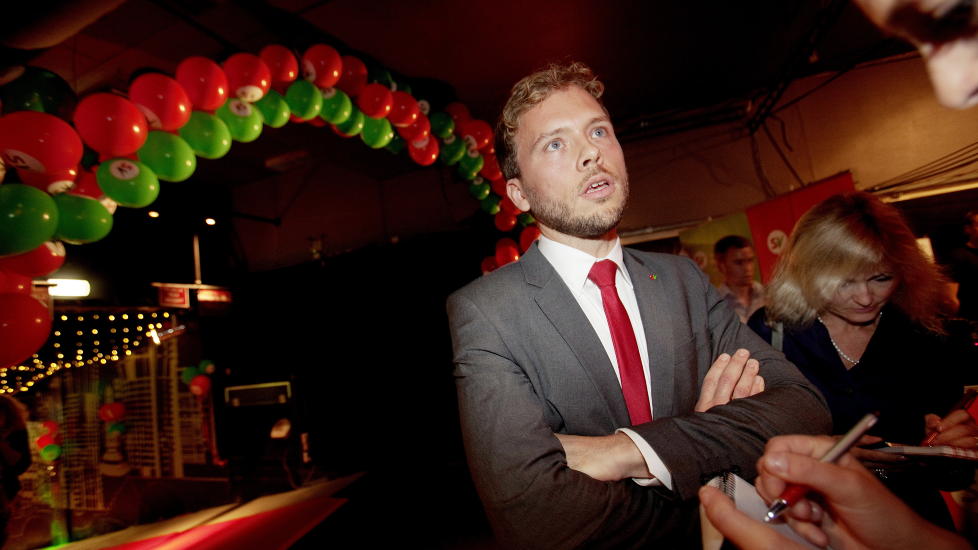 STERKT �NSKET: Nesten 60 prosent av SVs tillitsvalgte som har besvart Dagbladets rundsp�rring mener at SVs neste leder b�r bli Audun Lysbakken. Men fortsatt er det mange som ikke vet hva de skal mene. Hele 20 prosent oppgir overfor Dagbladet at de ikke har bestemt seg. Foto: Stian Lysberg Solum / SCANPIX
