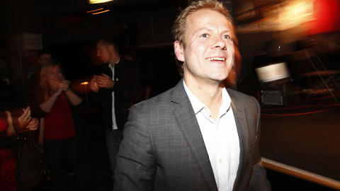 STILLER: Heikki Holm�s  gikk raskt ut for � erkl�re seg som kandidat som SV-leder.
Foto: Cornelius Poppe / Scanpix