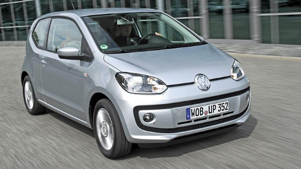 MINSTEMANN: Volkswagen up! kommer til Norge i mai. Billigste versjon vil f� en 60-hesters �nliter under panseret. Foto: Volkswagen