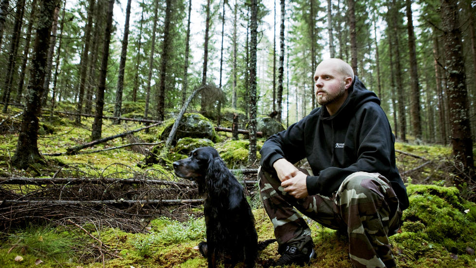 VILLMARKENS MANN? Kristoffer Clausen innr�mmer overfor Dagbladet � ha bl�ffet norske TV-seere. Foto: Nina Hansen / Dagbladet