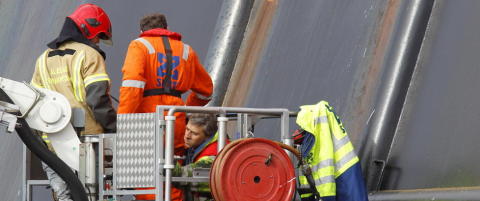 Oppdaget stor flenge i «Nordlys»-skroget