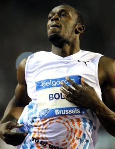 Usain Bolt l�p �rets raskeste 100-meter
