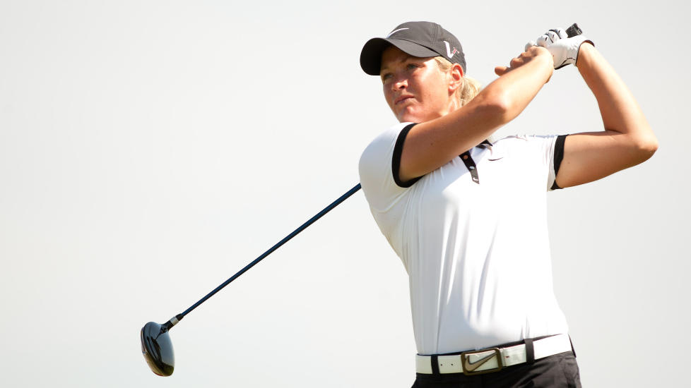 FULGTE IKKE HELT OPP: Suzann Pettersen gikk en noe svakere andrerunde etter en sterk �pning i Alabama.Foto: SCANPIX/Darren Carroll/Getty Images/AFP