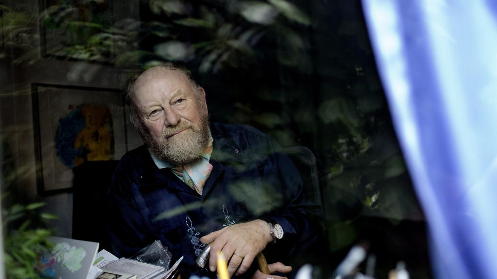 SKULLE DREPES I OSLO:  PST fryktet at den danske karikaturtegneren Kurt Westergaard skulle bli drept under et arrangement p� Litteraturhuset i Oslo tirsdag denne uka. Foto: AP Photo/Peter Hove Olsen, POLFOTO