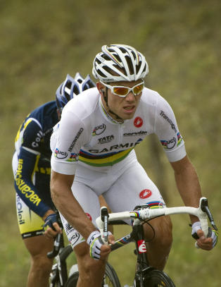 Sterk tempoetappe av Hushovd