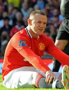 Rooney kan v�re ute i et par uker