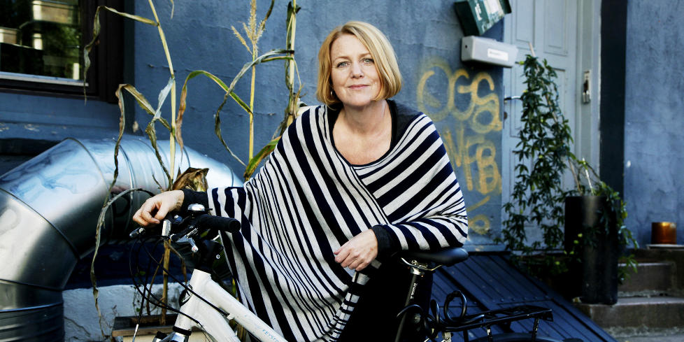  ROMANREISE:  Brit Bild�en har latt seg inspirere av b�de �Don Quijote� og milj�saken, men lykkes ikke helt med prosjektet, mener v�r anmelder.
Foto: Steinar Buholm / Dagbladet.