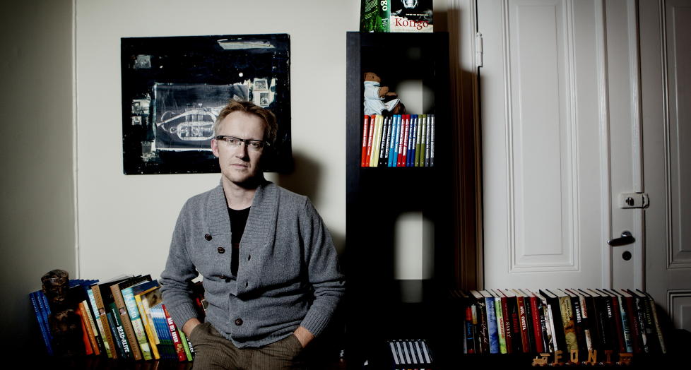 AFRIKAS HJERTE: Forfatter David Van Reybrouck har skrevet boken �Kongo - Historien om Afrikas hjerte�, som kommer ut p� Font Forlag i h�st. Foto: Anita Arntzen