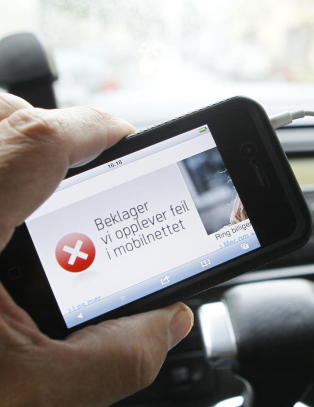 Mobilnettet nede i deler av Troms og Nordm�re