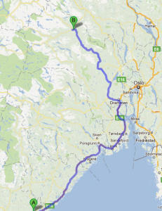 Stjal bil og kjørte 470 kilometer