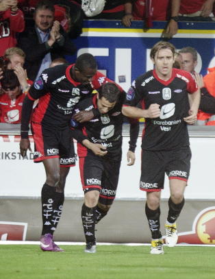 - Det var flaks, men m�l er m�l