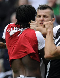 Barton mener dette �dela overgangen til Arsenal