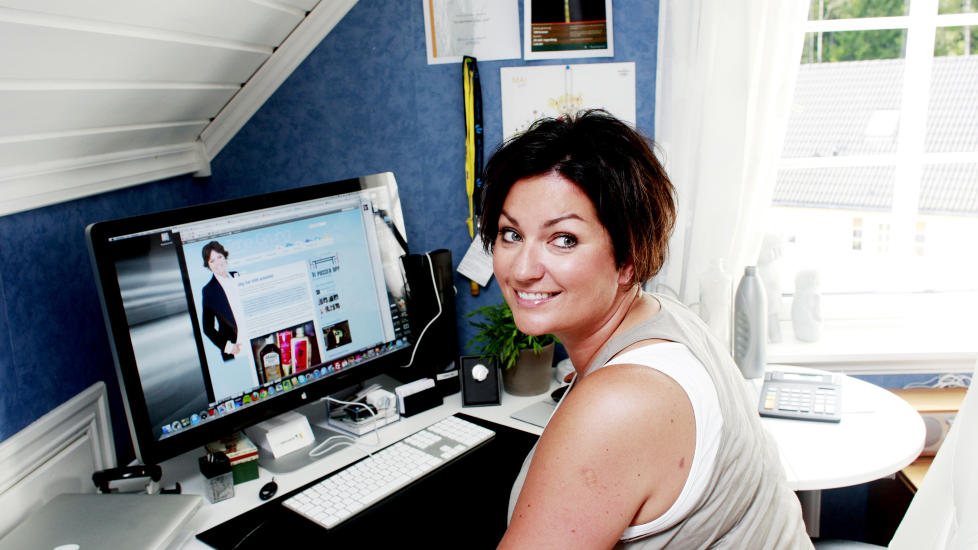 BLOGGER:Trine Grung (49) er samboer med Jostein Flo og superblogger. Alle foto: Kristin Svorte.