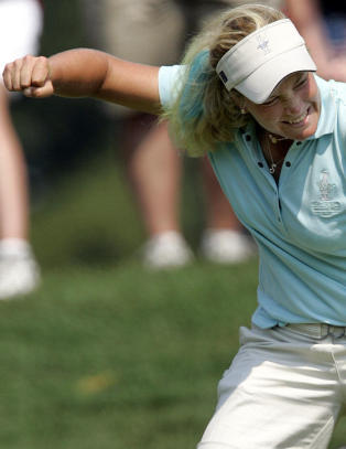 Tutta med god åpning i Solheim Cup