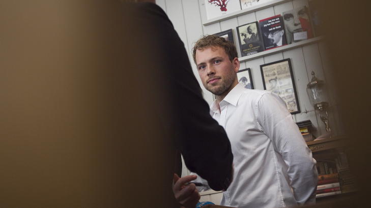 STILLER: Mandag gjorde SV-statsråd Audun Lysbakken det klart at stiller som kandidat til ledervervet i SV. Foto: Heiko Junge / Scanpix STILLER: Mandag gjorde SV-statsråd Audun Lysbakken det klart at stiller som kandidat til ledervervet i SV. Foto: Heiko Junge / Scanpix
