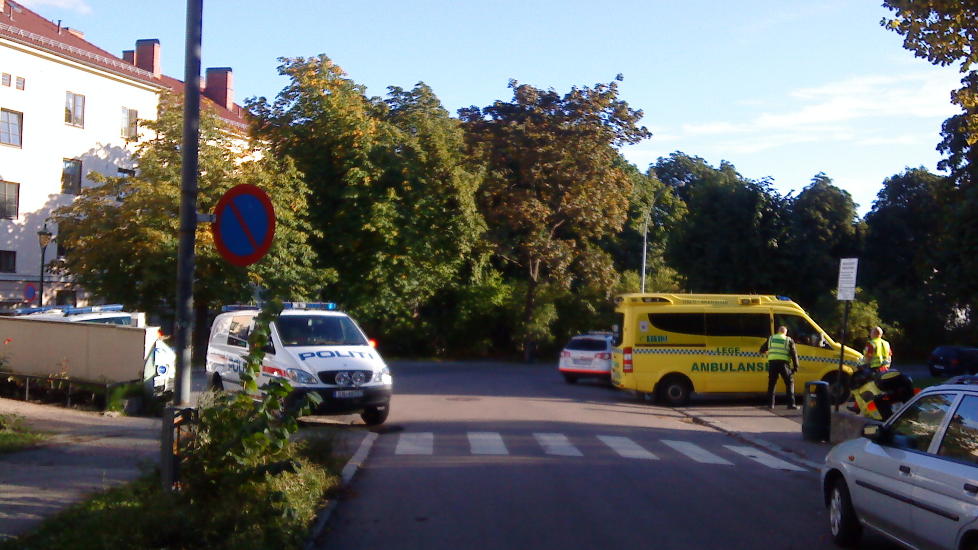 F�LTE SEG TRUET:  Mannen ringte selv til politiet og sa han f�lte seg truet. Foto: Sondre Tristan Midttun