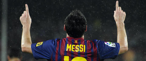 Utrolig Messi med magisk hat-trick mot Atletico